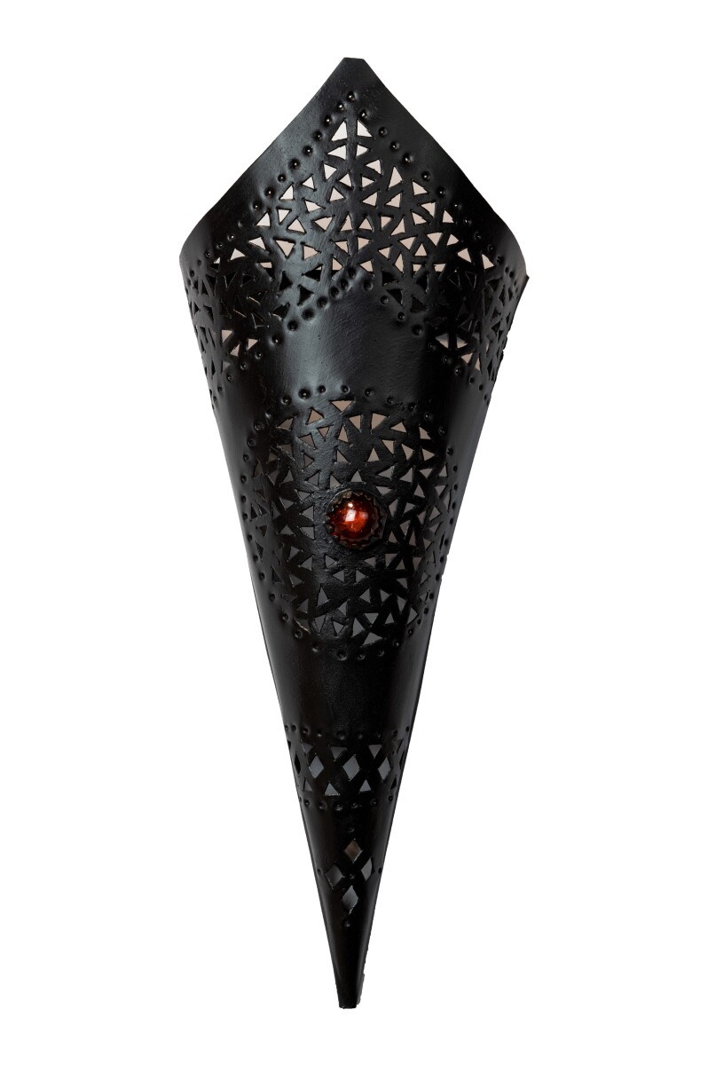 Wandlampe Fatma Orange H50 cm | Marokkanisch Mediterran...