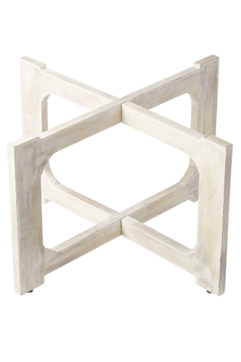 Klapptisch Untergestell Klappbar Cadiz Weiß 80cm