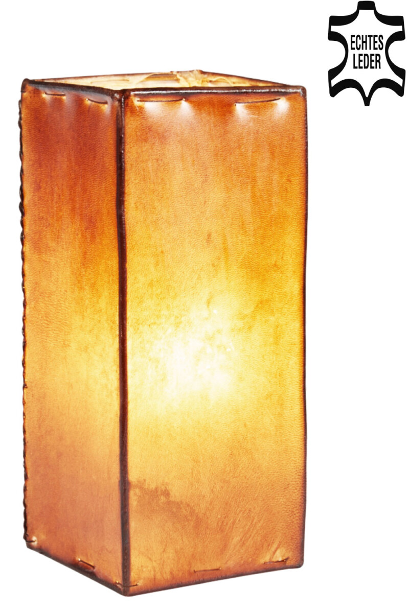 Leder Nachttischlampe Tischlampe Lampe J box