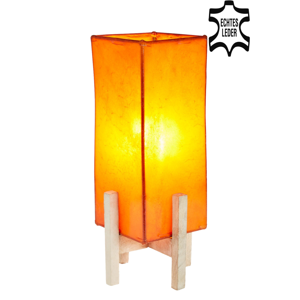 Nachtischlampe Tischlampe Janka Orange m box