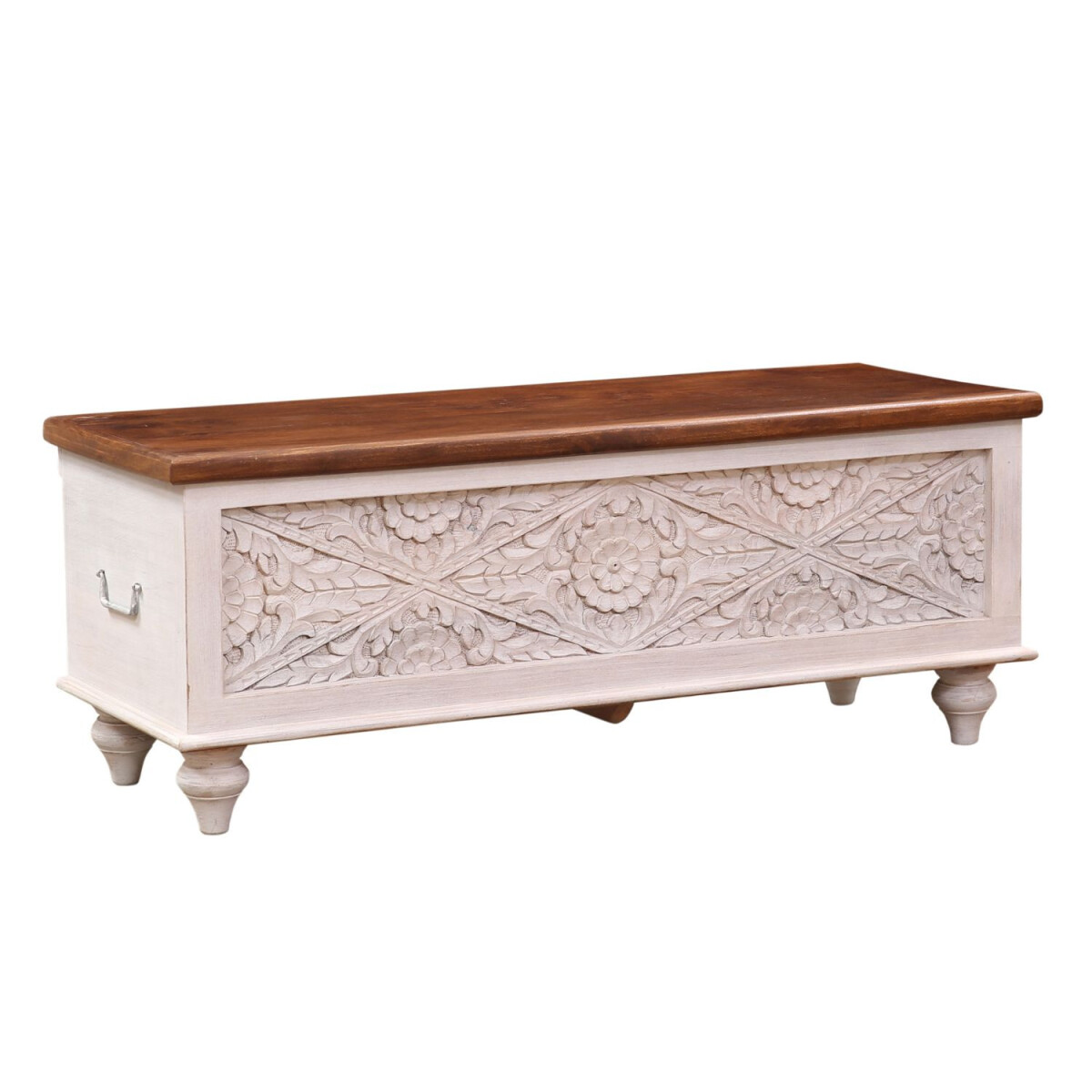 Orientalischer Couchtisch Truhe Sayed