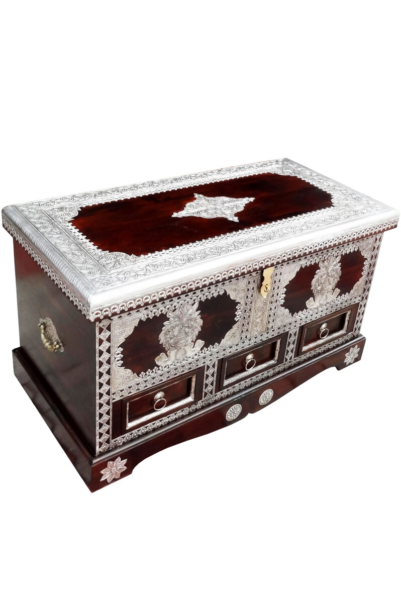 Indischer Truhentisch Sudhir - 90cm