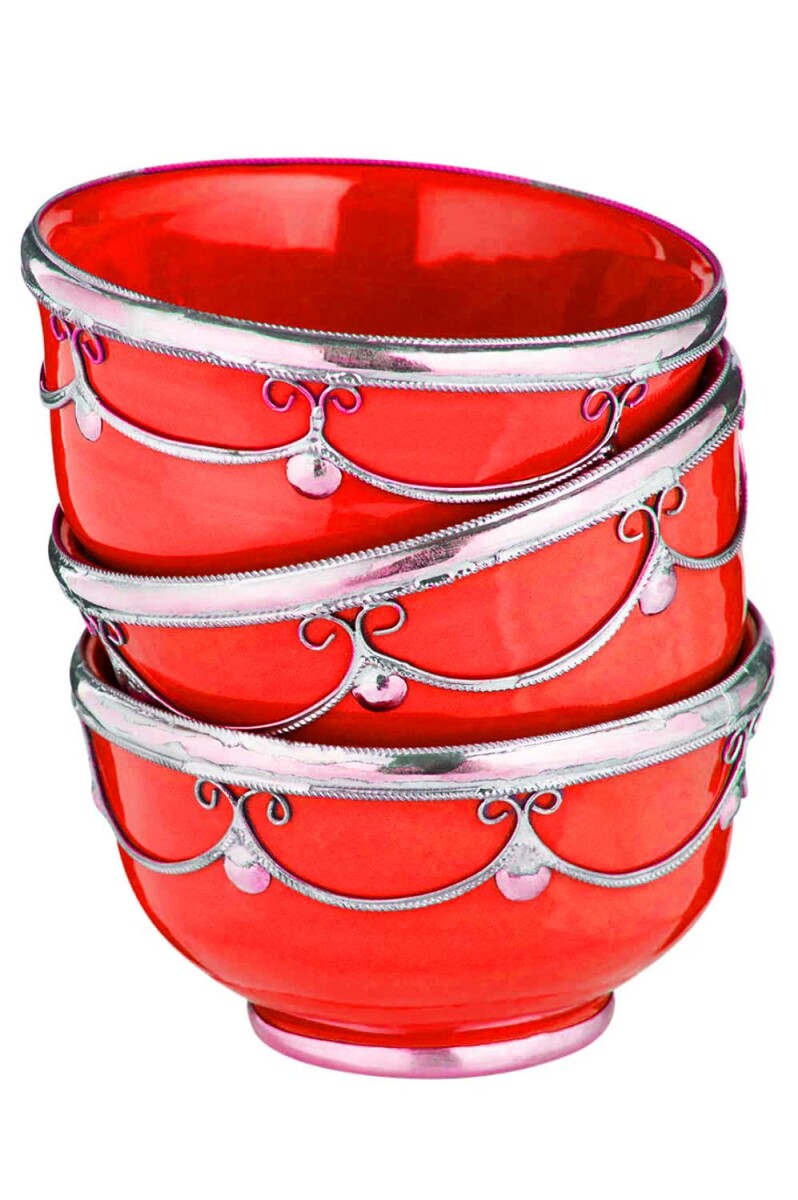 Orientalische Keramik Fingerfood Schale  box