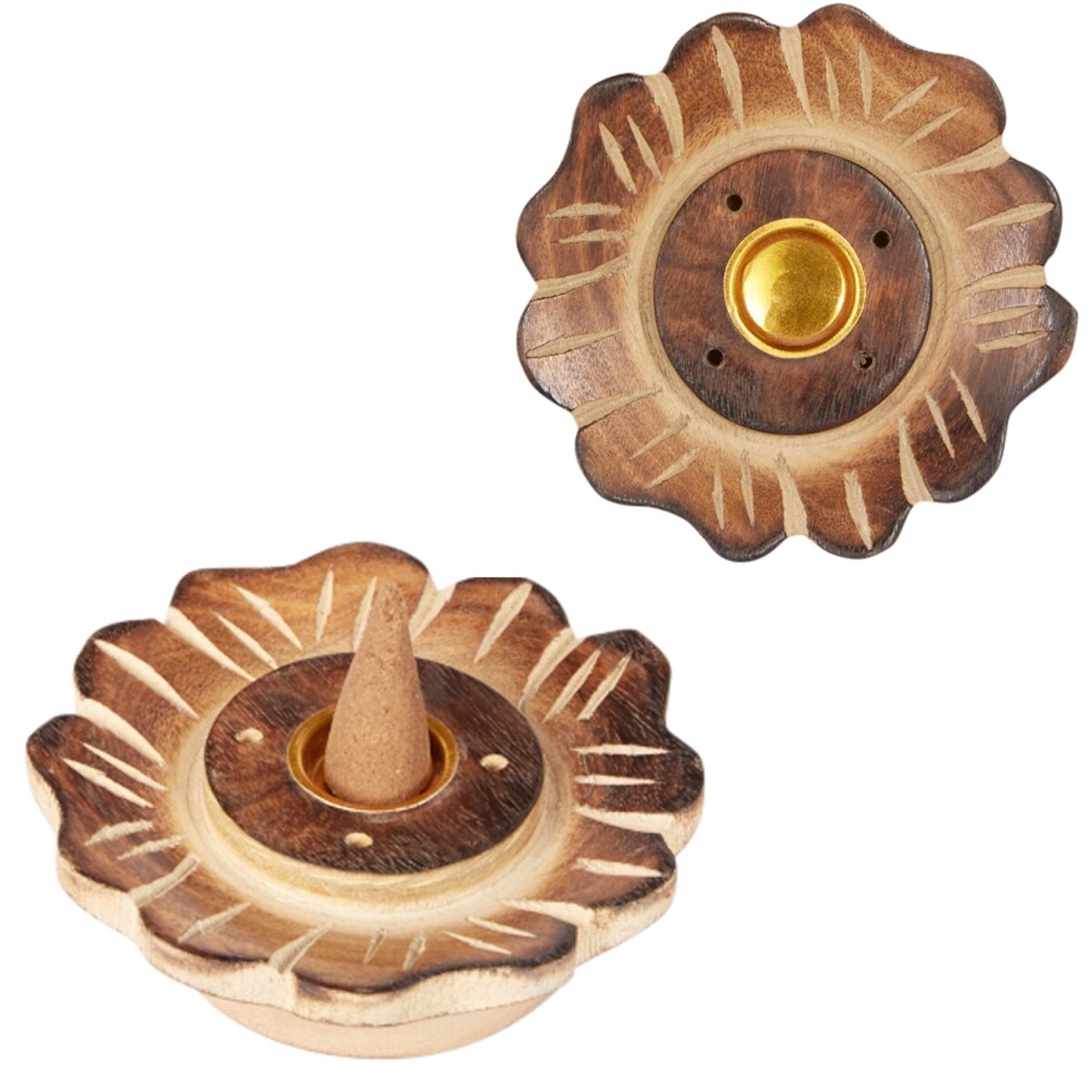 2er Set Räucherkegelhalter Warda box