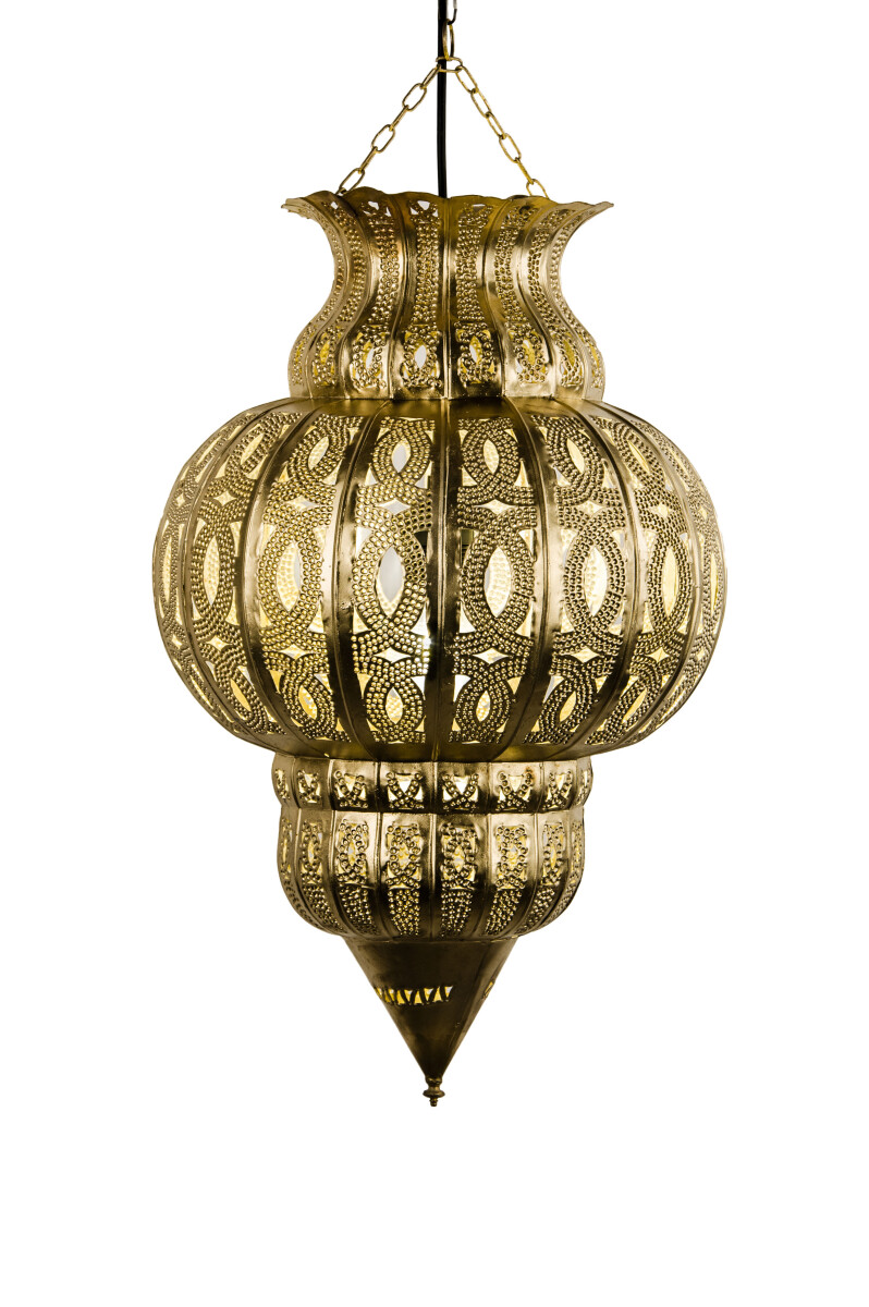 Hängeleuchte Isfahan Gold 50cm | Or box