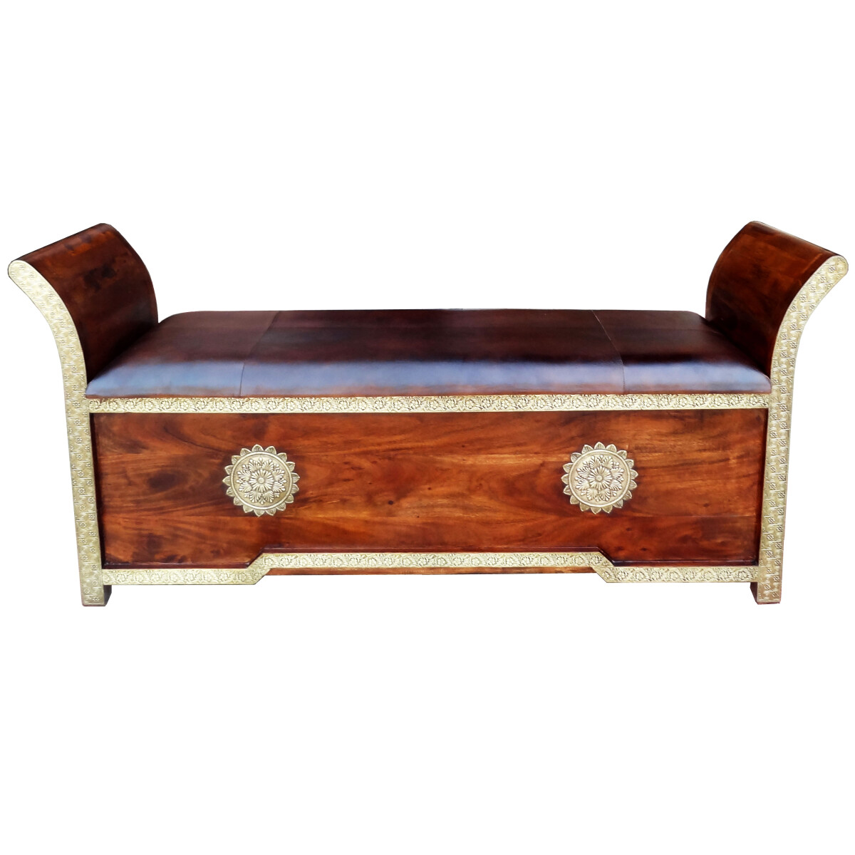 Orientalisches Sitzbank Massivholz Moha 2