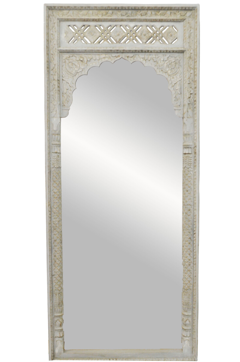 Orientalische Spiegel Standspiegel Hossam Grau - 205cm -