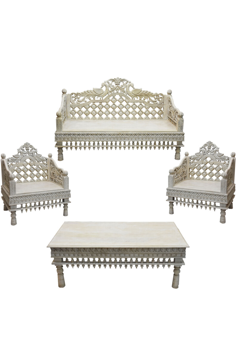 4er Set Orientalische Sitzgruppe Garnitu box