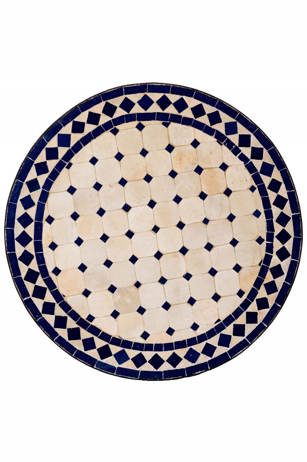 Orient Mosaikplatte Marrakesch Natur/Bla box