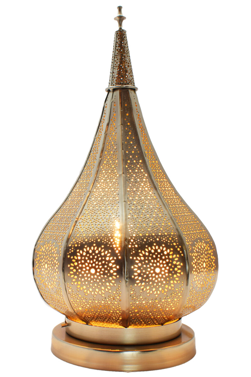 Orientalische Tischlampe Lampe Kais Silb box