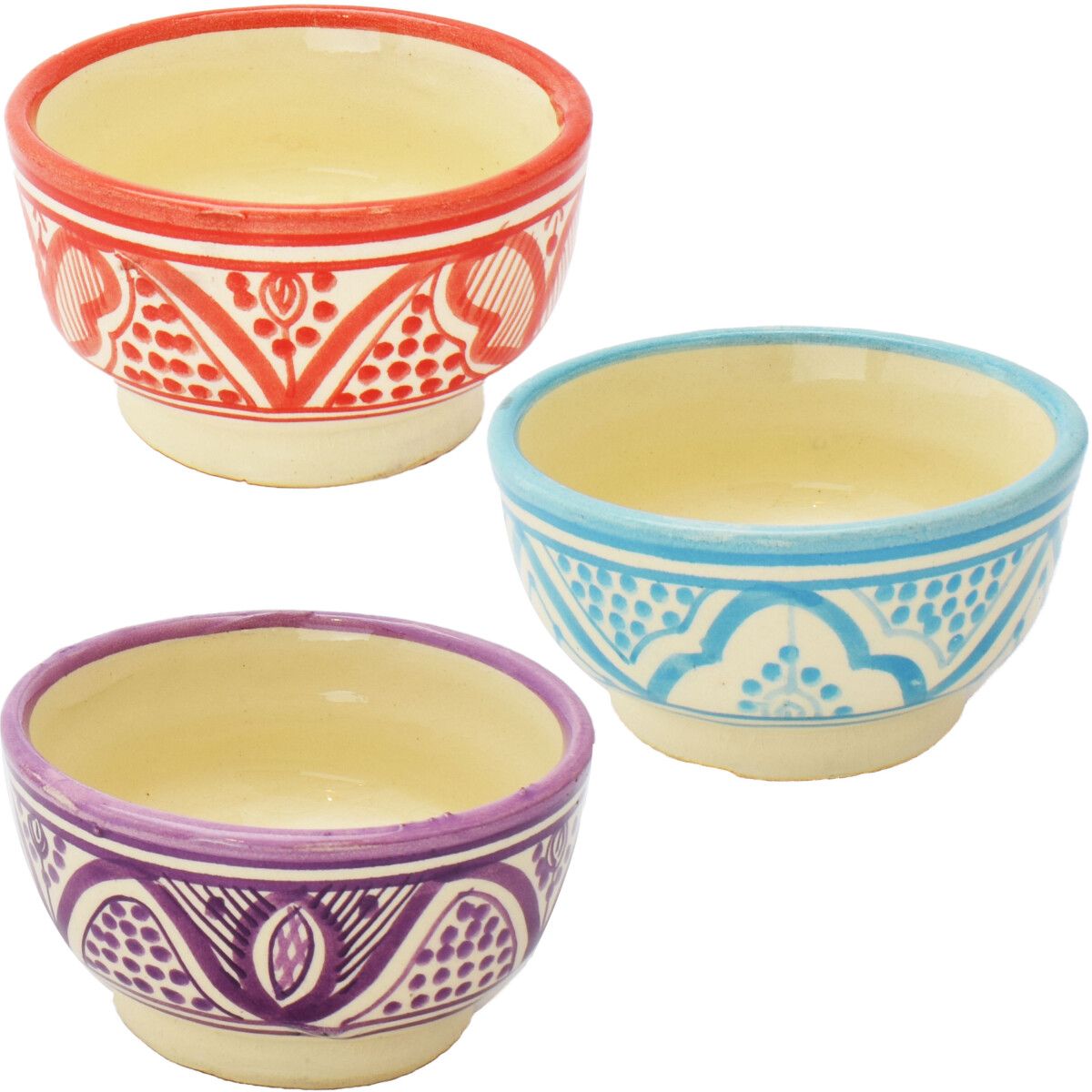 3er Set Orientalische Schale Dipschale A box