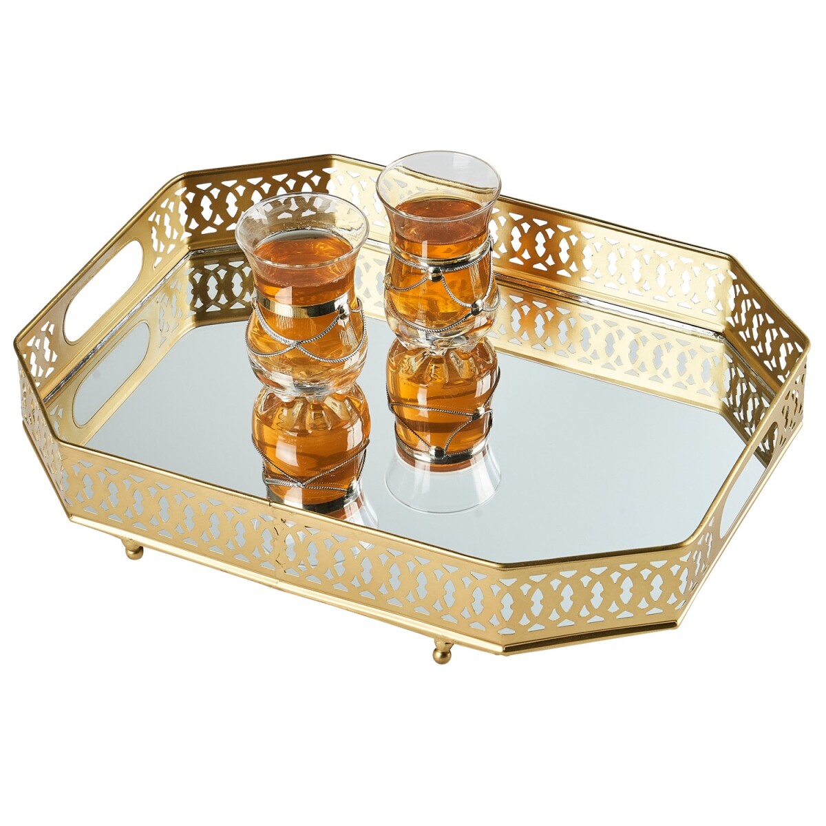 Spiegeltablett Serviertablett Deko Table box