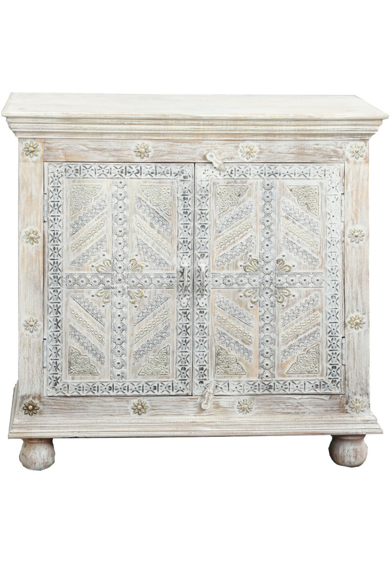 Orientalische Massivholz Kommode Anrichte Beyda