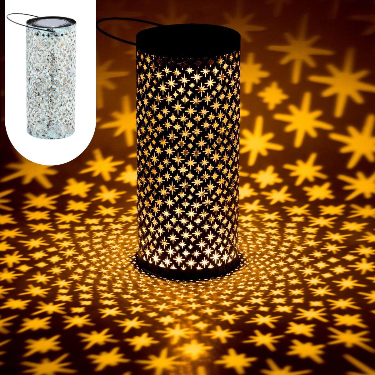 Vintage Solarlaterne Solar Laterne Windl box