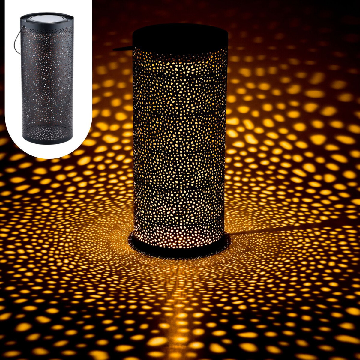 Skandinavische Solarlaterne Solar Latern box