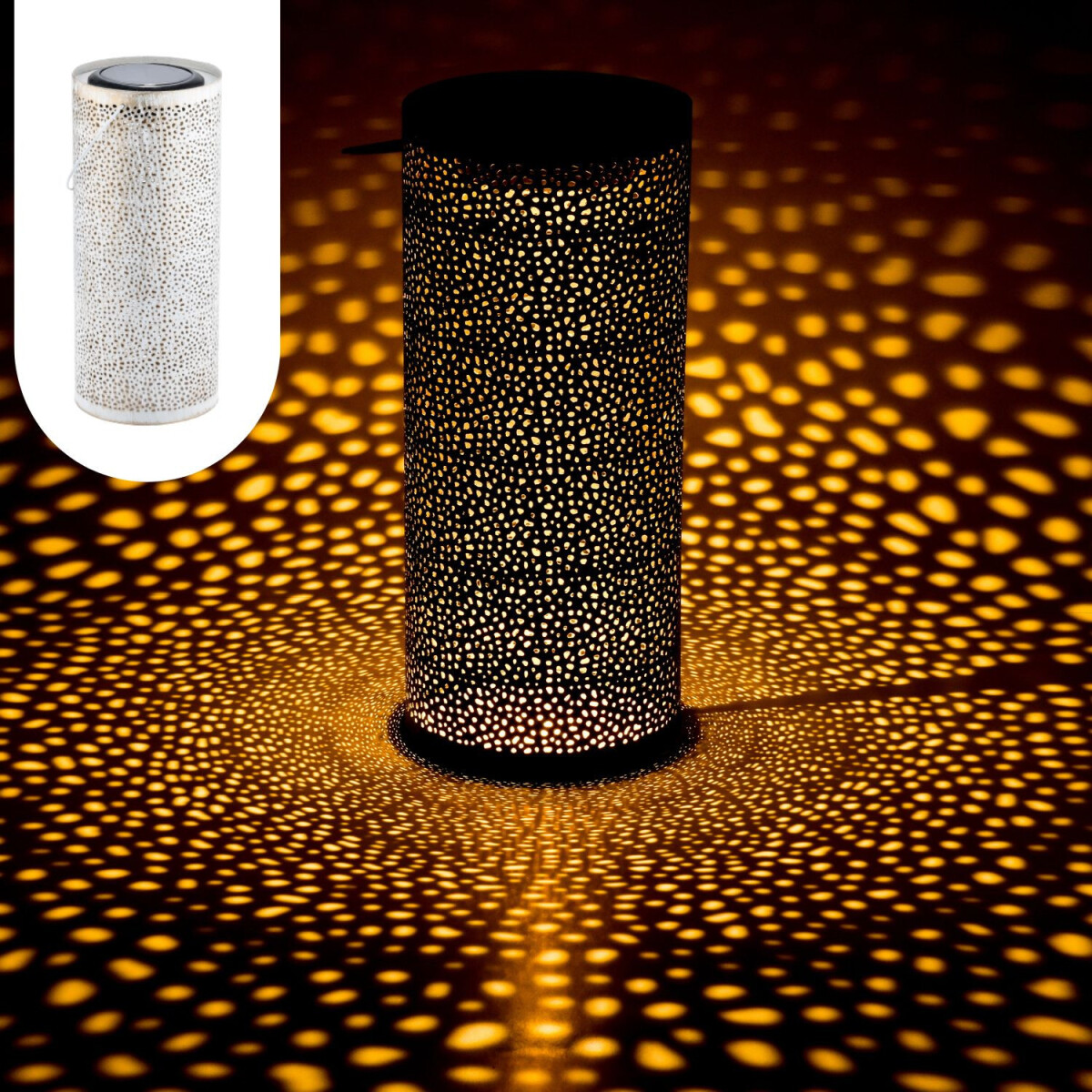 Skandinavische Solarlaterne Solar Latern box