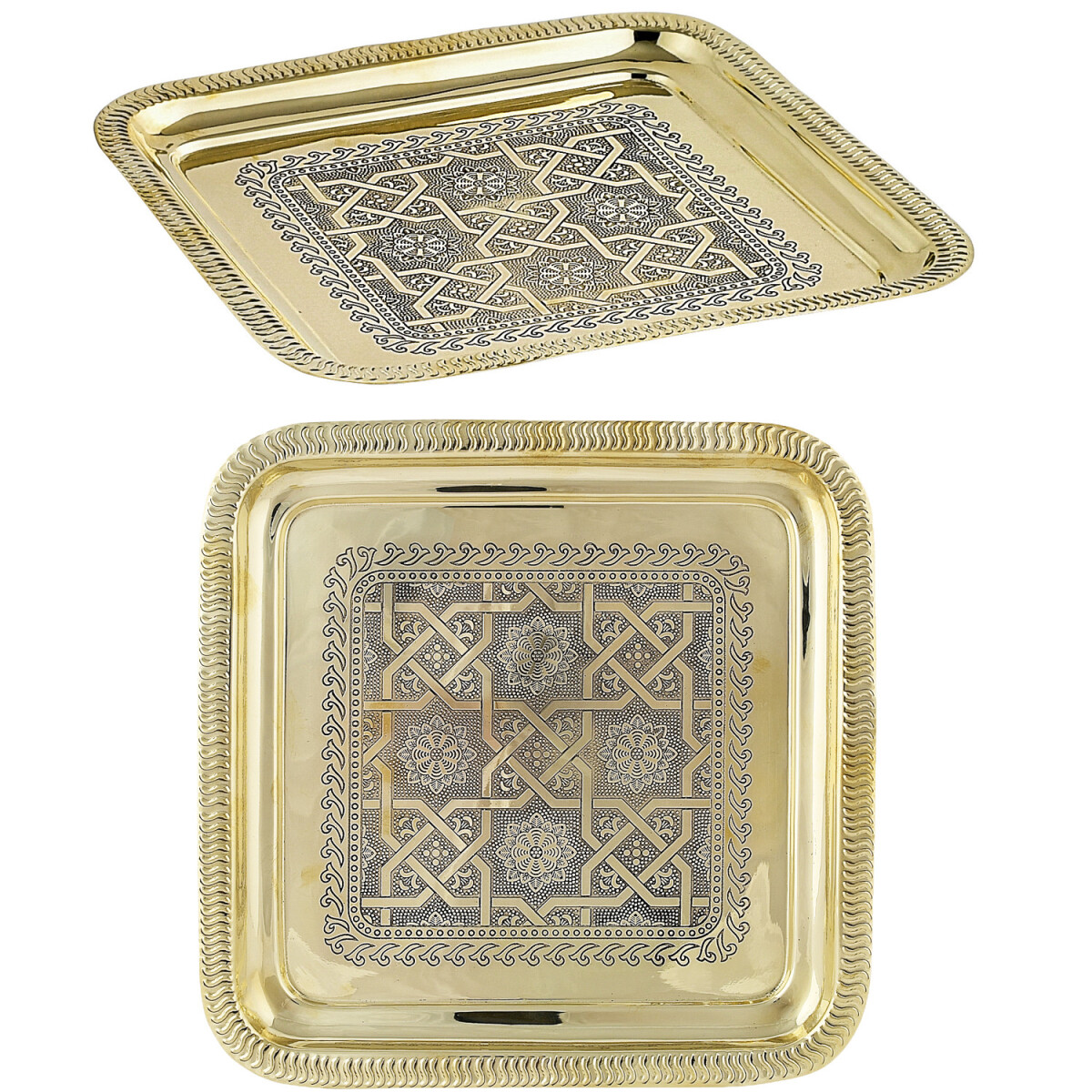 Orientalische Deko Tablett Serviertablet box