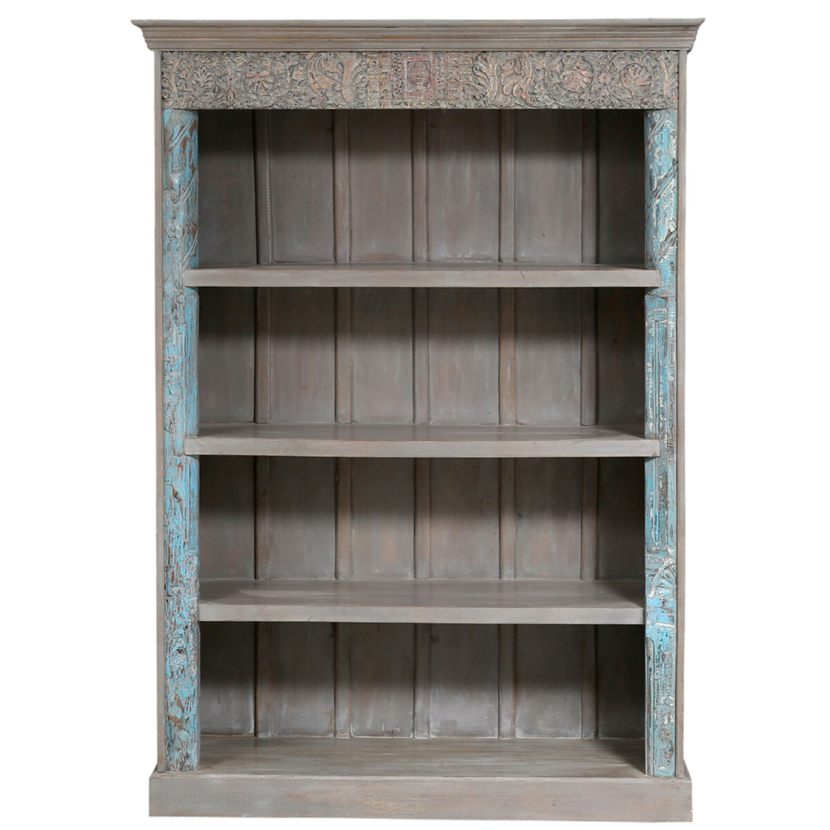 Muster 150 Regal – Massivholz 190 cm Vintage Stil, Off