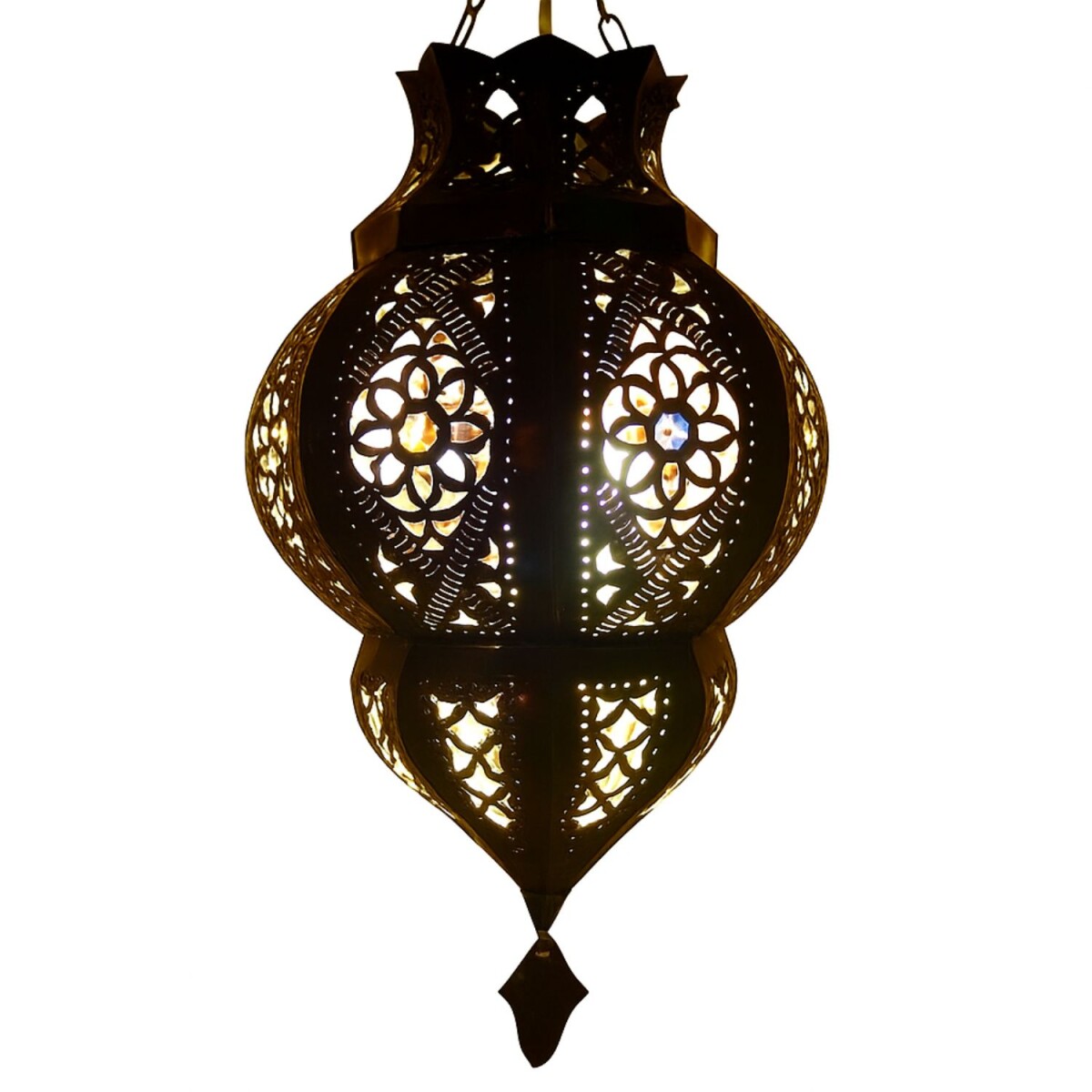 Argana – Marokkanische Hängeleuchte aus Metall im