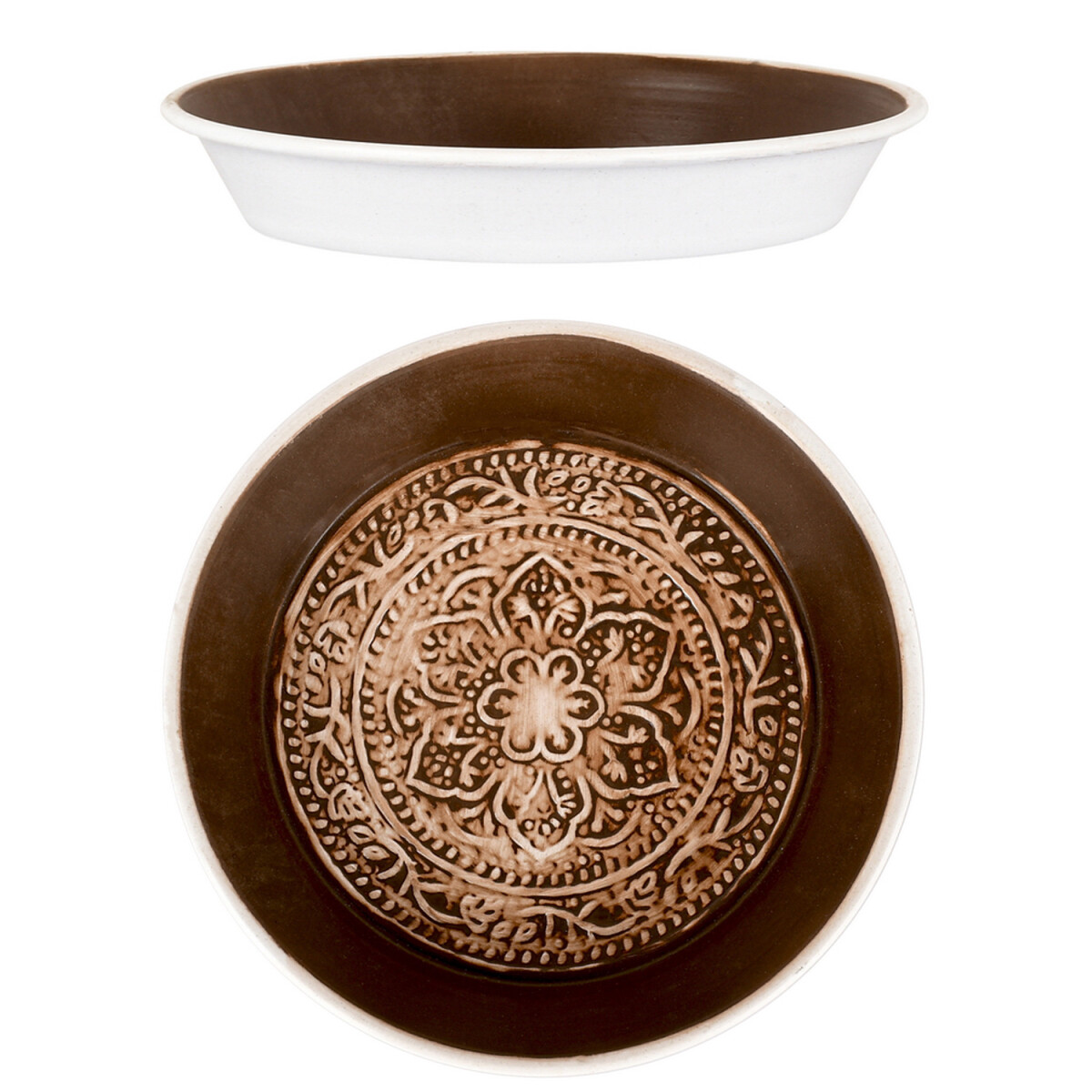 Tantar Tablett 18cm Orange, orientalisch box