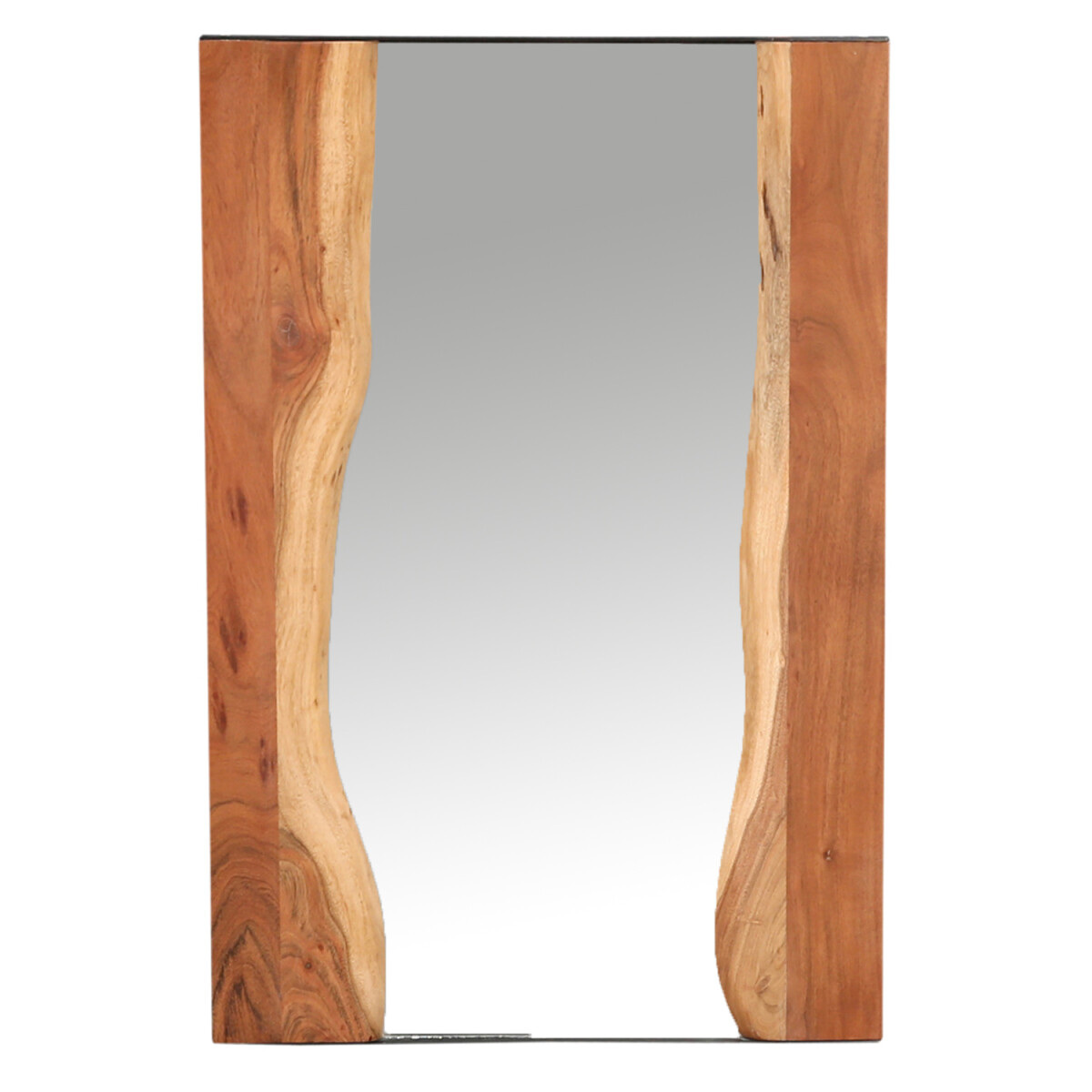 Spiegel Aduial 90 cm – Wandspiegel mit Naturholzrahmen