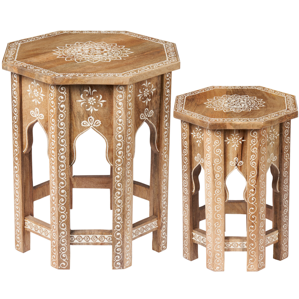 Marokkanisches Beistelltischset Faiha 2 Teilig