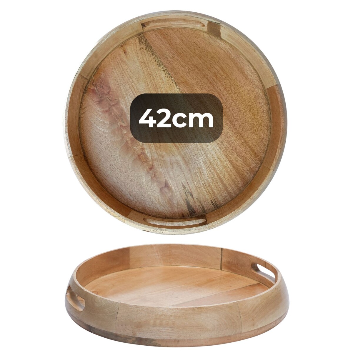 Tablett Kahaya | 40 x 6 cm Massivholz De box