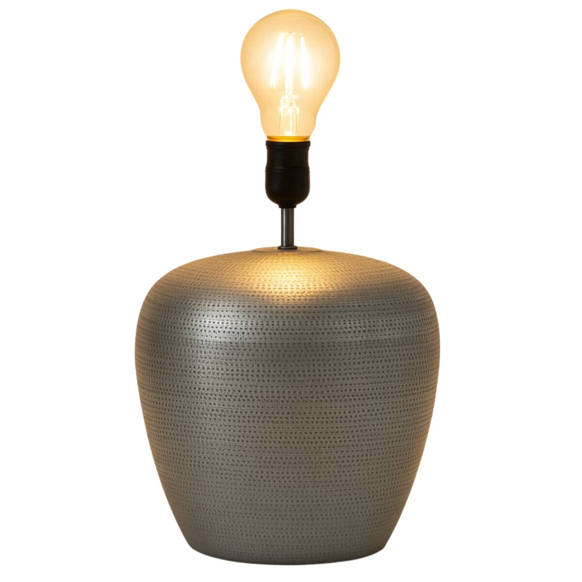 Tischlampenfuß Camden Silber 39cm, box