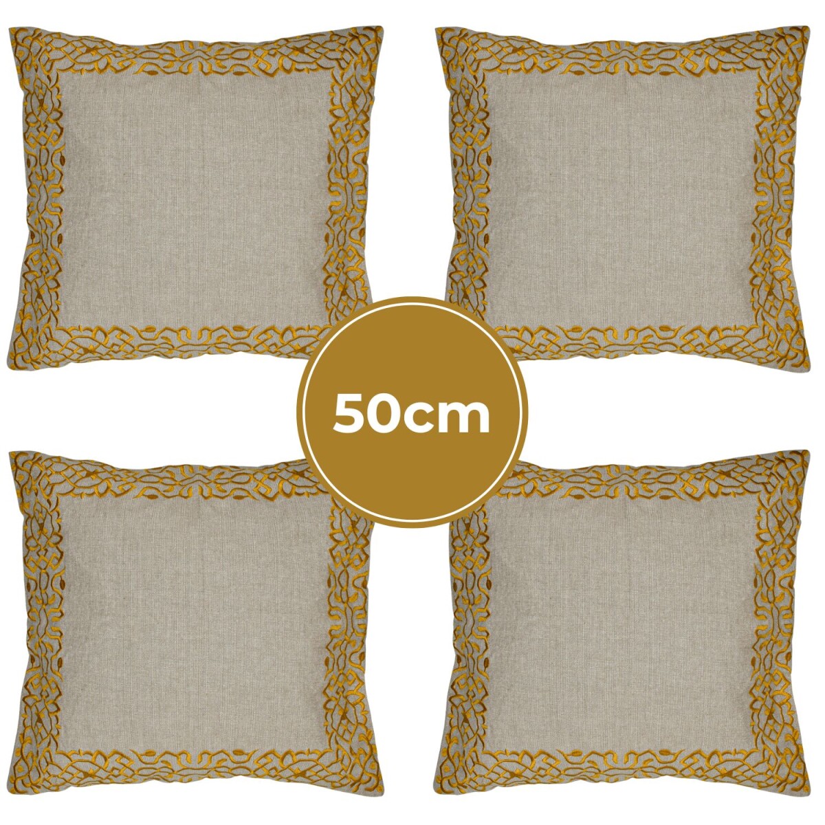 4er Set Kissenbezug Handgefertigt Frisia box