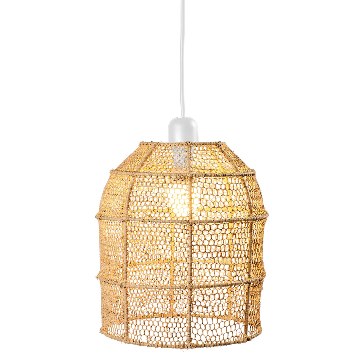 Hängeleuchte Ylvana Bast 27cm | Boh box