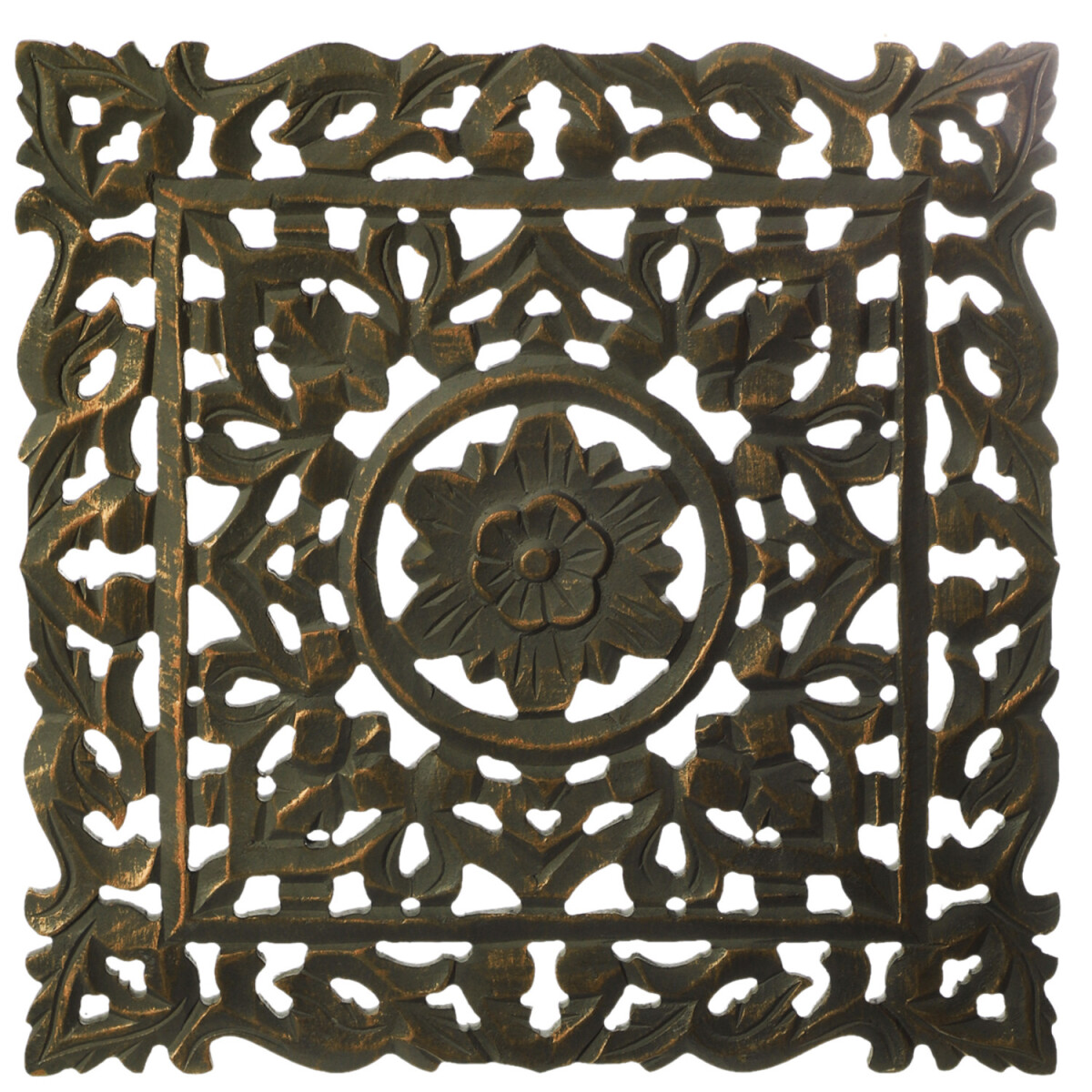 Vintage Wandbild Wanddeko Holzdeko Ajitha