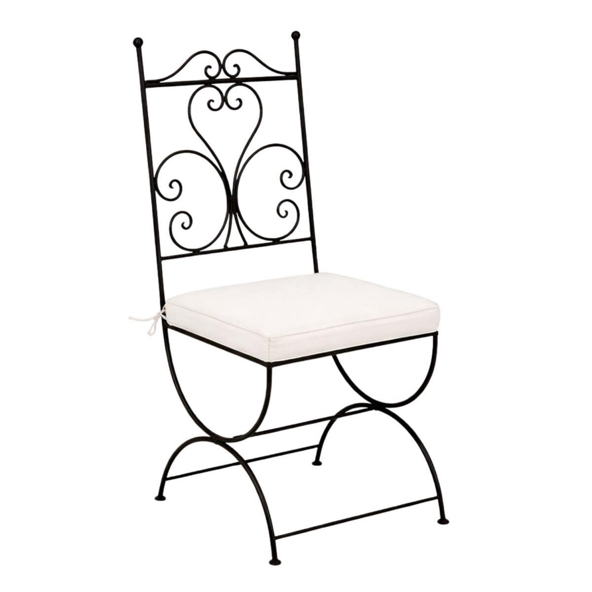 Eisenstuhl Stuhl Cuenca handgeschmiedet  box