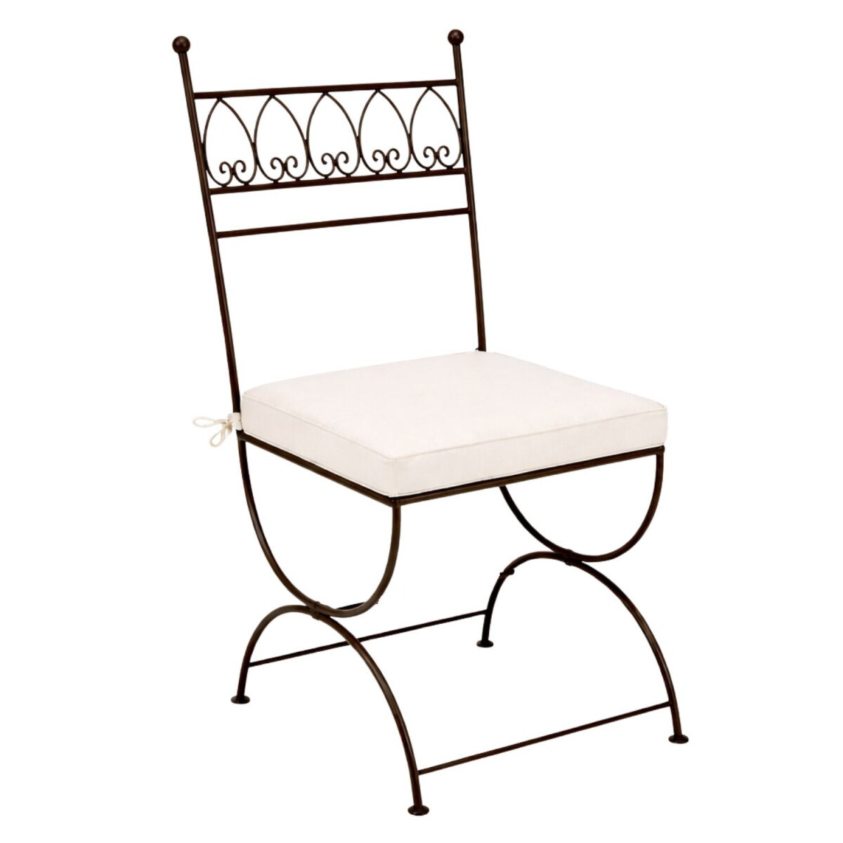 Eisenstuhl Stuhl Merida handgeschmiedet  box