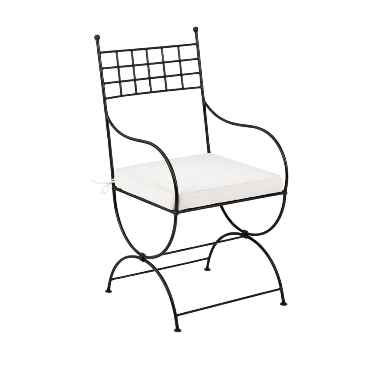 Eisenstuhl Stuhl Toledo XL handgeschmied box