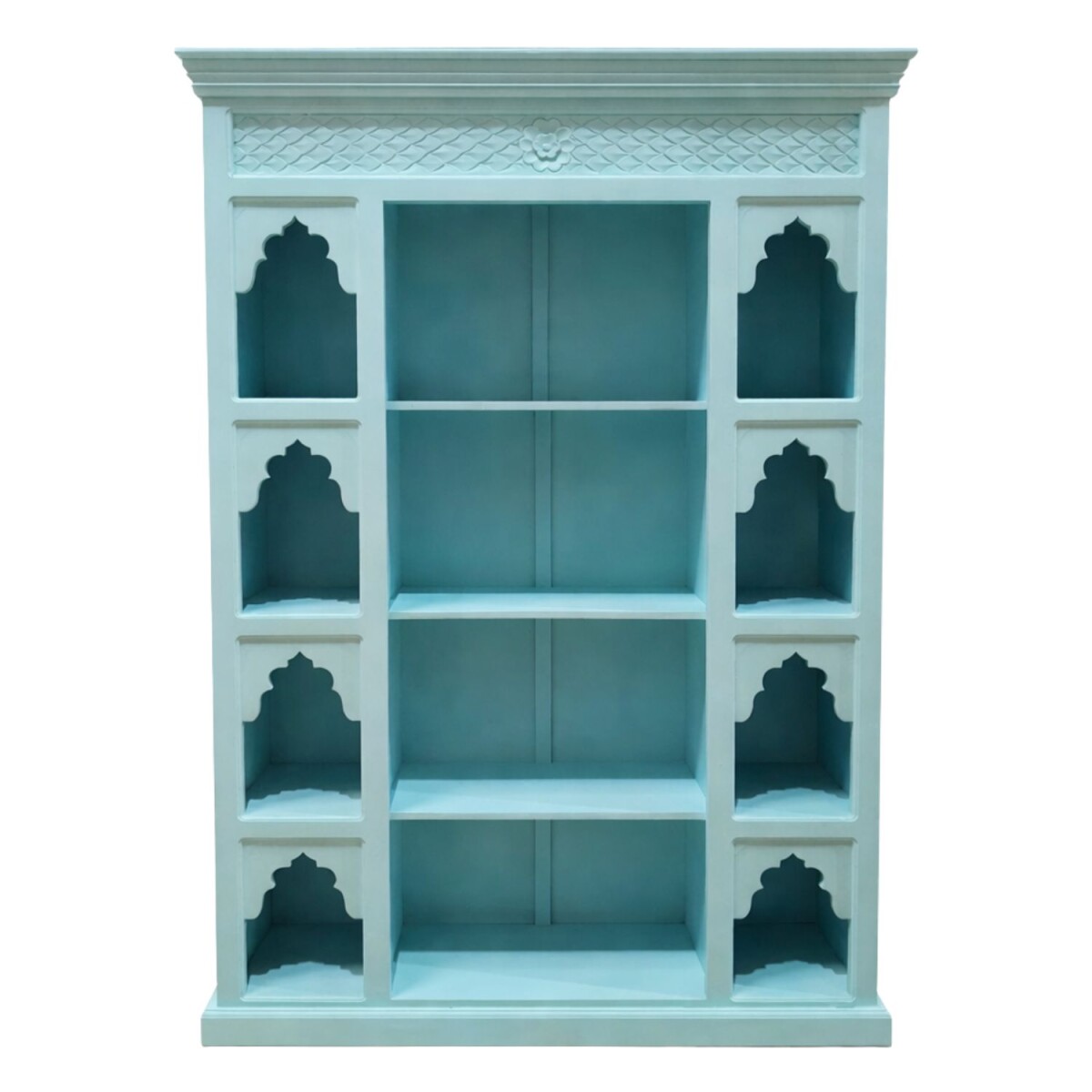 B&uuml;cherregal Navjit Massivholz orientalisch...