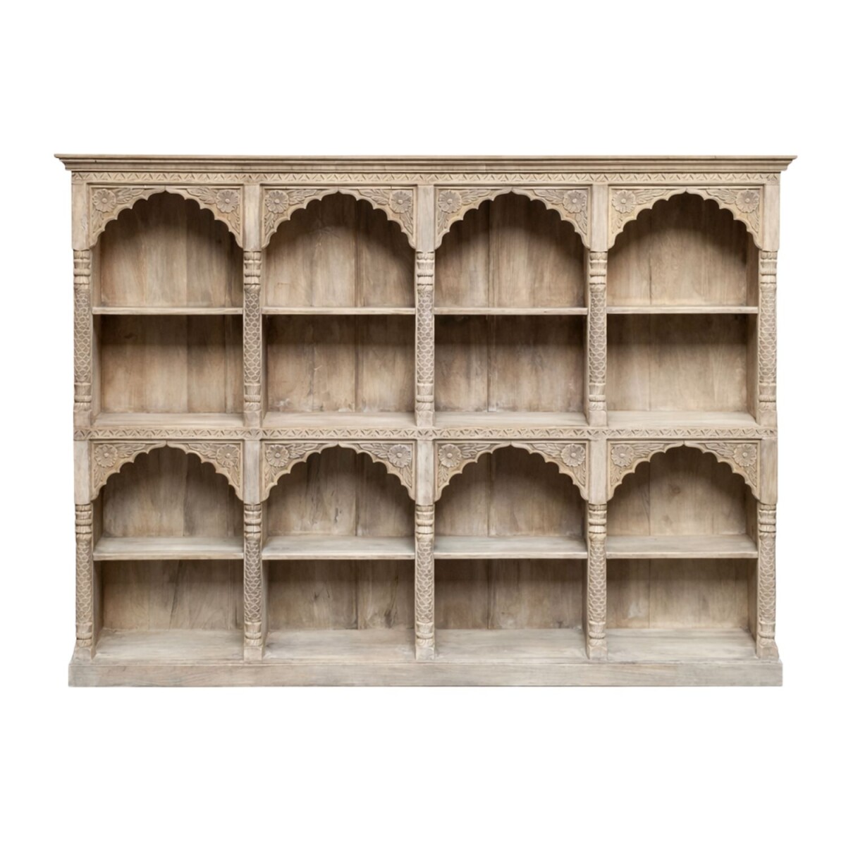 Bücherregal Narami Massivholz orien box