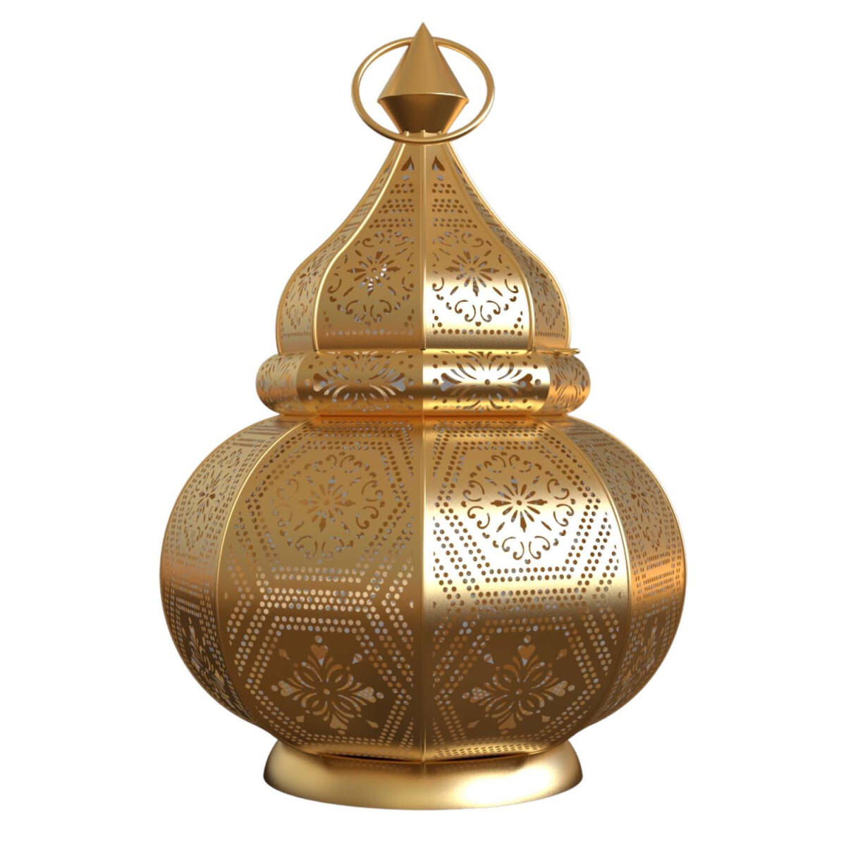 Orientalische Laterne Dekoration Maha Gold