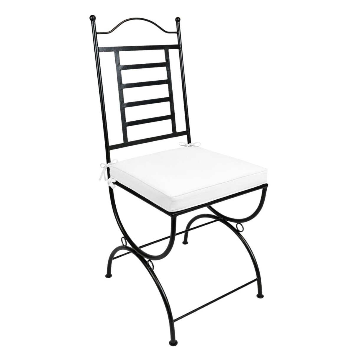 Eisenstuhl Stuhl La Linea handgeschmiede box