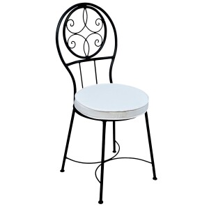 Eisenstuhl Stuhl Terrassa handgeschmiedet | Gartenstuhl...