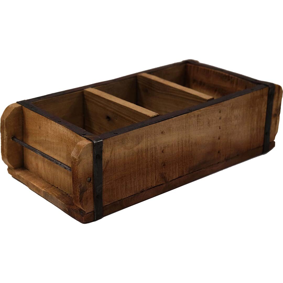 Frilo neue Ziegelform - 3 Fächer -  box