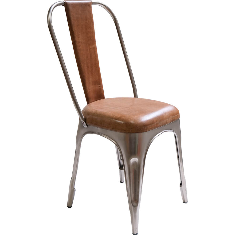 Gepolsteter Living Esszimmerstuhl - hohe box