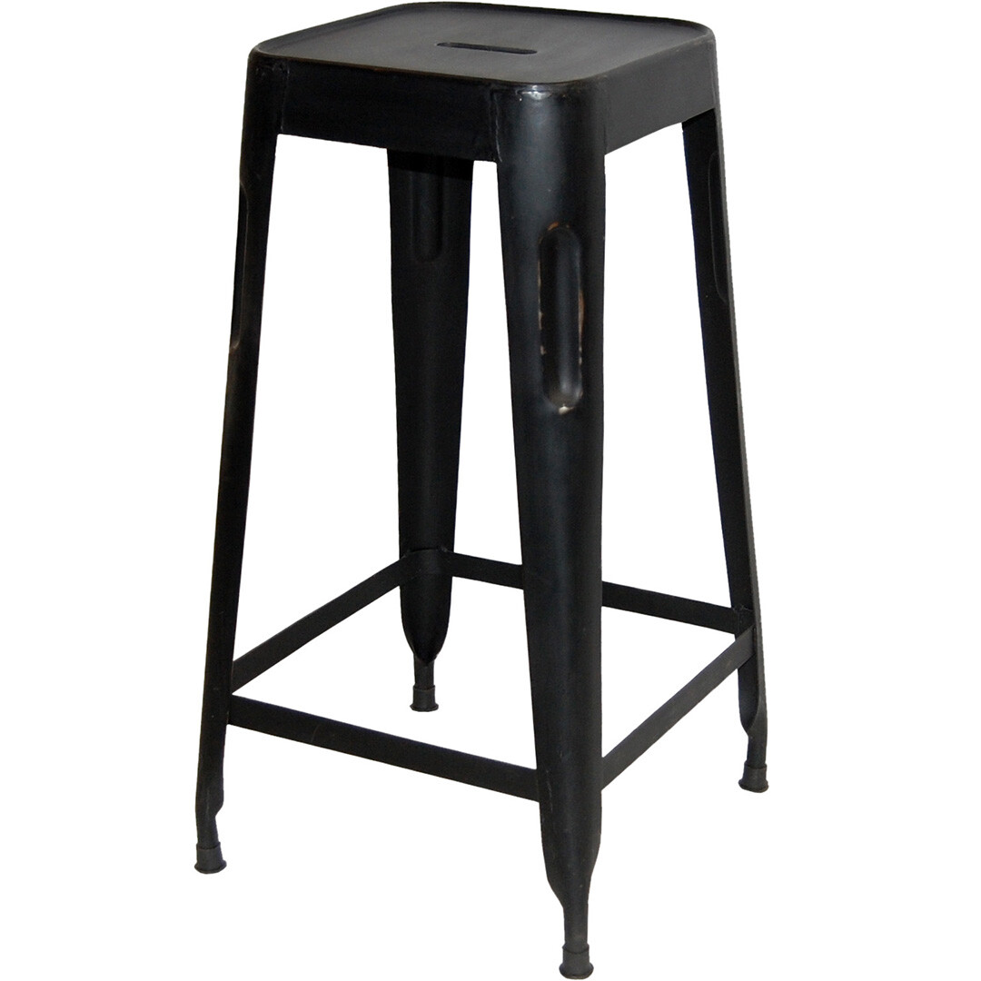 Copenhagen Barhocker aus Eisen - Antikschwarz
