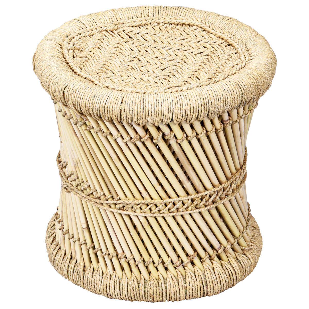 Boho Style Hocker Beistelltisch Benita 36cm