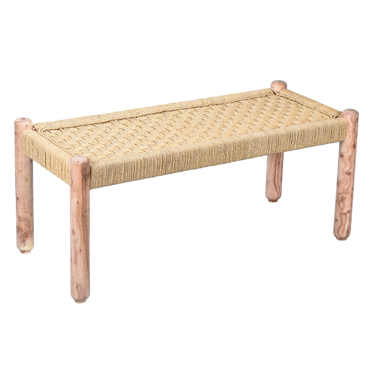 Boho Style Sitzbank Bank Holzbank Josue 90cm