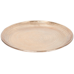 Vintage Tablett Serviertablett Deko Imera Gold 30cm