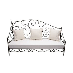 Murcia – Handgefertigtes Eisensofa mit...