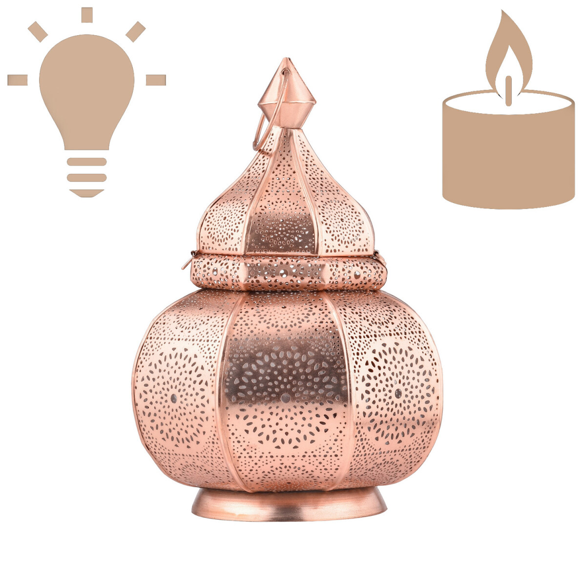 Orientalische Laterne Leuchte Tischlampe box