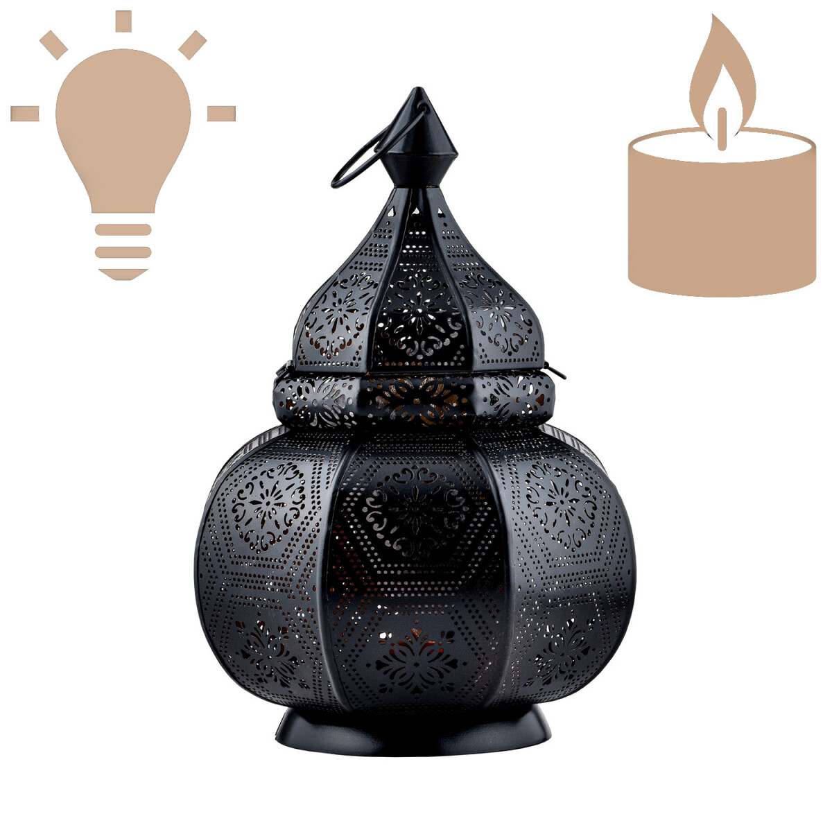 Orientalische Laterne Lampe Nachttischla box