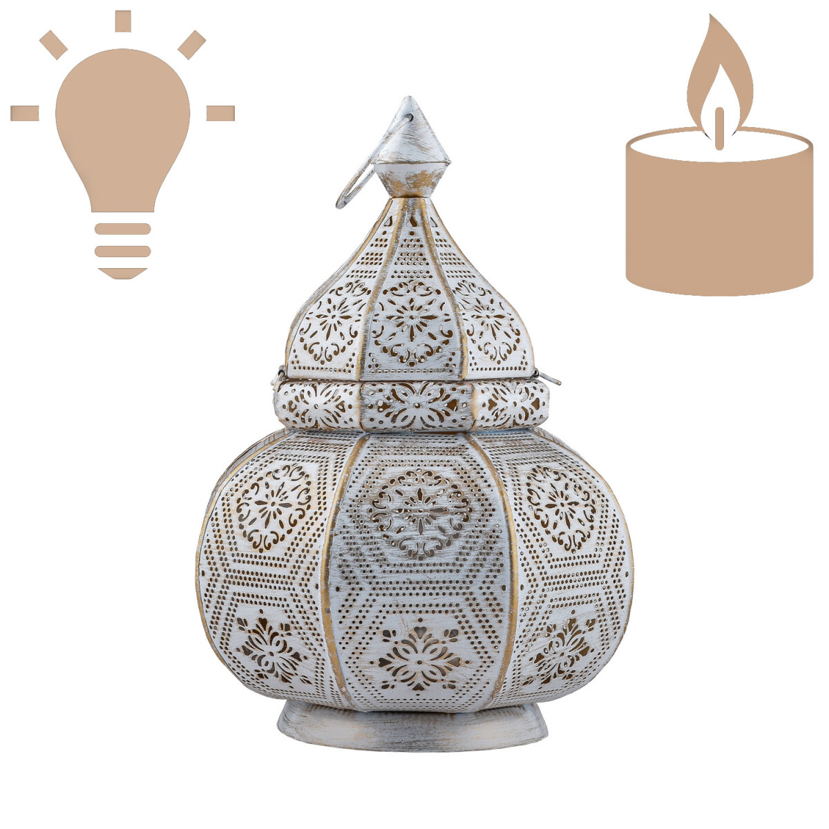 Orientalische Laterne Lampe Nachttischla box