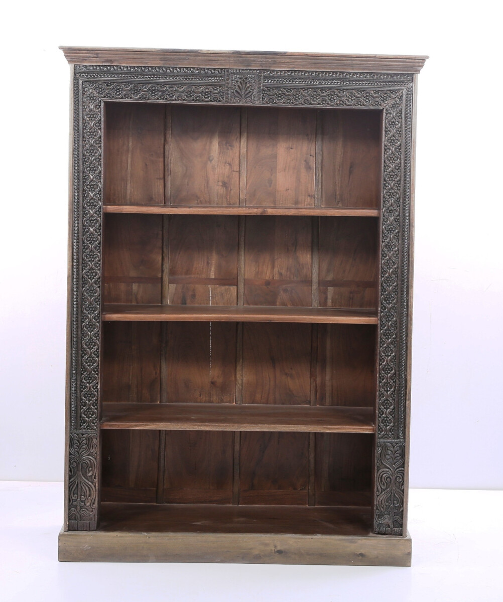 Vintage Regal B&uuml;cherregal Antik 210cm Muster -38-